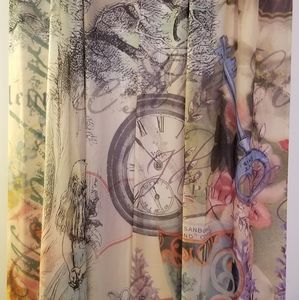 60inch Curtains with Alice in Wonderland theme